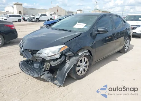 2015 Toyota Corolla L from USA, damaged, VIN 5YFBURHE6FP303042